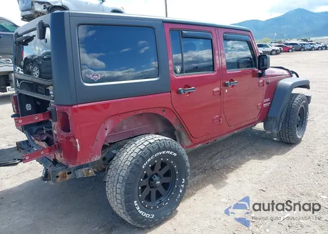 2012 Jeep Wrangler Unlimited Sport из США, поврежденный, VIN 1C4BJWDG8CL258625